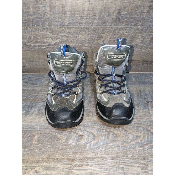 Northwest Territory Blackburn Gray Hiking Boot Trail‎ Reinforced Toe US7.5 men's - Picture 1 of 11
